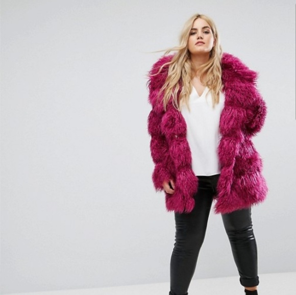 ASOS Curve Jackets & Blazers - ASOS Faux Fur Coat